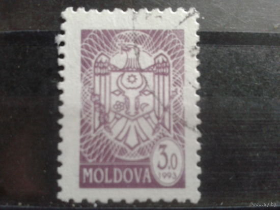 Молдова 1993 стандарт, герб 3,0