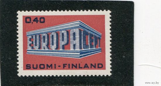 Финляндия. Европа СЕРТ 1969