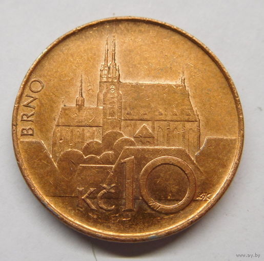 Чехия 10 крон 1993 г