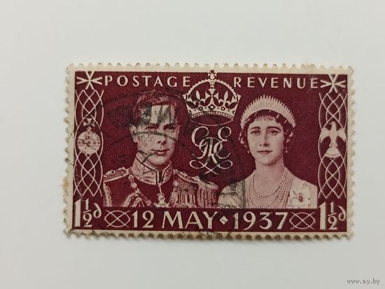 Великобритания 1937. Коронация короля Георга VI. Полная серия