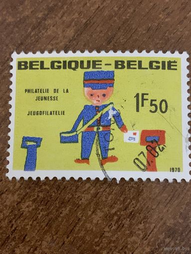 Бельгия 1970. Маленький филателист. Полная серия