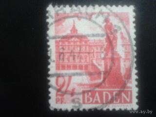Германия 1947 Баден фр. зона памятник