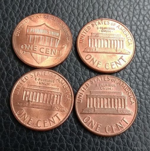 1 цент 1981,1992, 1995 и 2011 США