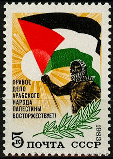 В поддержку арабского народа Палестины