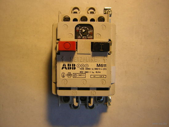 Автоматический выключатель защиты электродвигателя M611