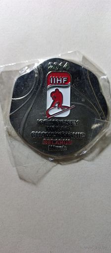 Медаль хоккей ЧМ 2014