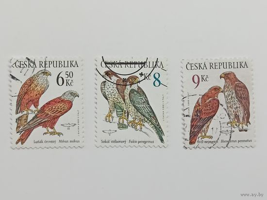 Чехия 2003. Охрана природы - Редкие птицы-грифоны. Полная серия