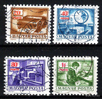 1973 Венгрия. Работа почты
