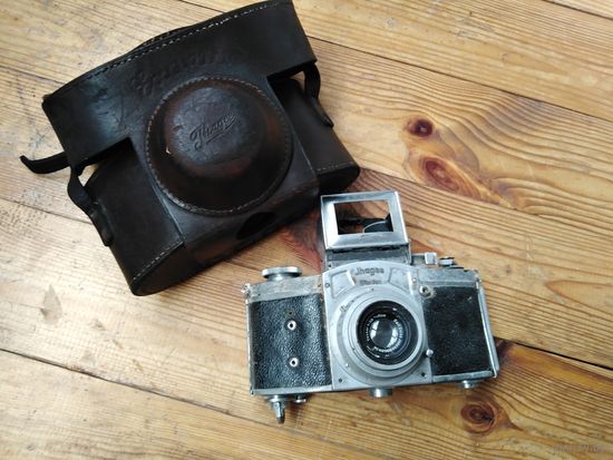 Старинный фотоаппарат Jhagee. Винтаж. Читайте описание.