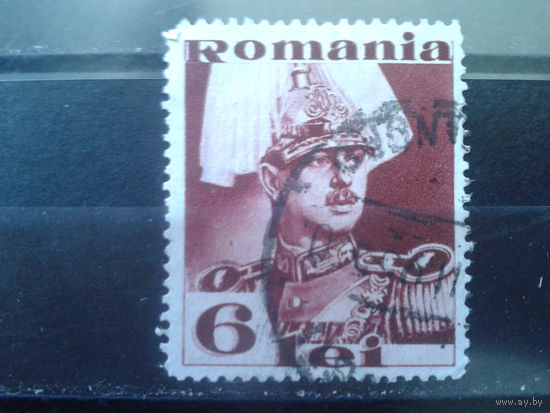 Румыния 1934 Король Карл 2 6 лей
