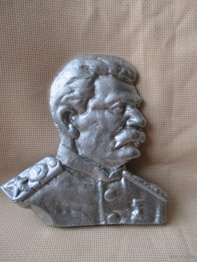 Барельеф И.В. Сталина, тяжёлый металл