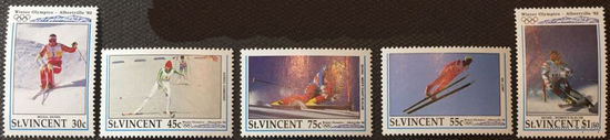 Сент Винсент Зимняя Олимпиада 1992г.