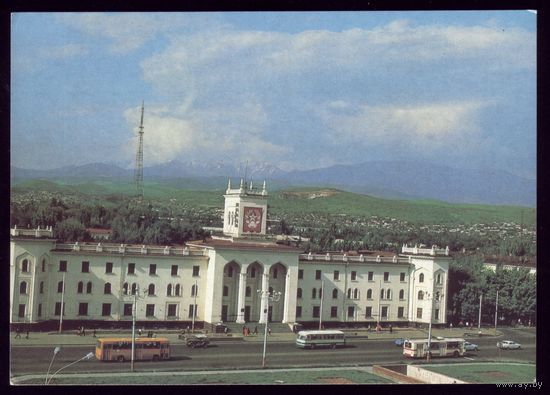 1989 год Душанбе Площадь Айни