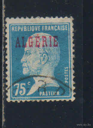 Fr Колонии Алжир 1924 Пастер Надп Стандарт #18