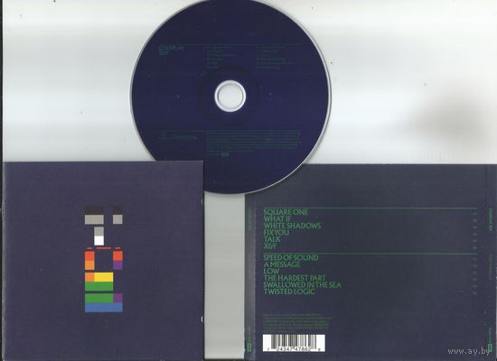 COLDPLAY - X & Y (EUROPE аудио CD 2005)
