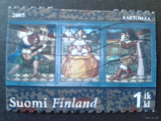 Финляндия 2005 витражи