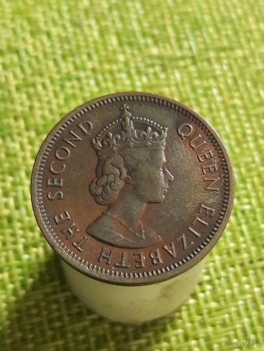 Маврикий 2 цента 1969 г ( малый тираж 500 тыс )