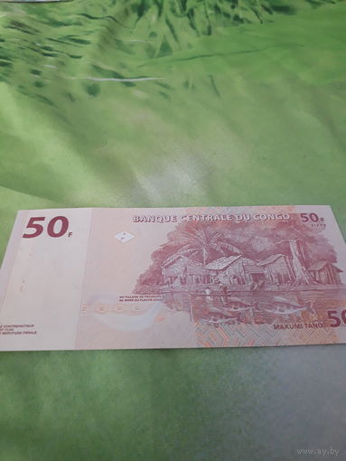 КОНГО 50 франков 2013 год