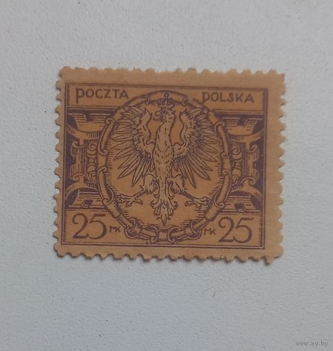 25 Mk 1921 (Польша) 1 марка