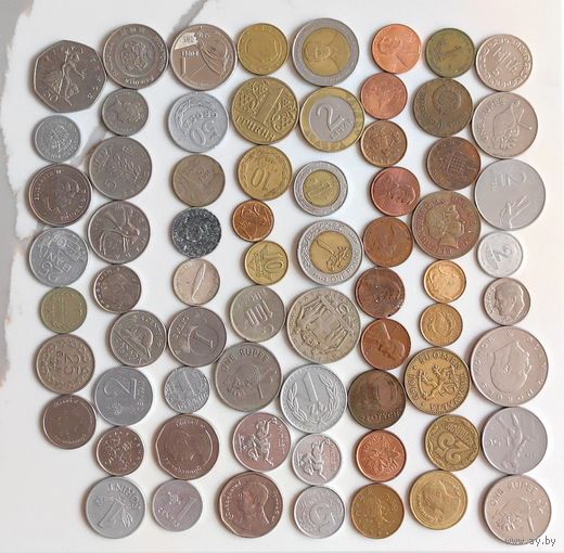 Сборный лот - монеты мира #3 Отличная подборка! С 1 рубля