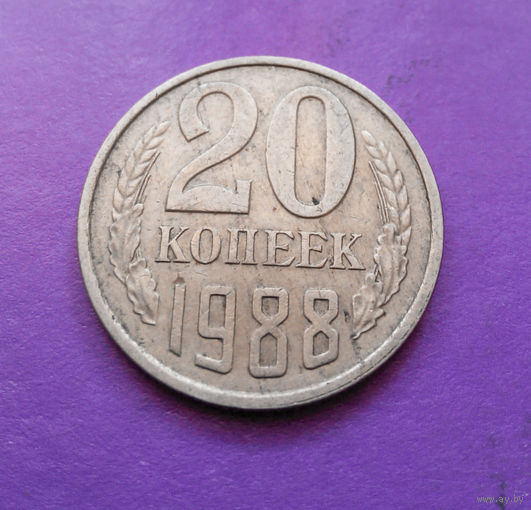 20 копеек 1988 СССР #10