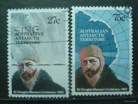 Антарктические территории 1982 Руководитель Антарктической экспедиции Полная серия