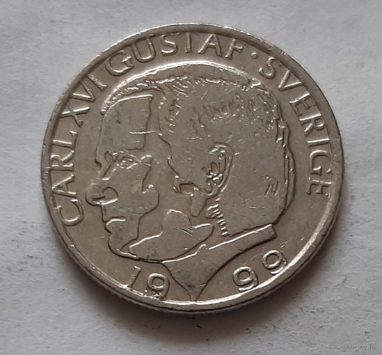 1 крона 1999 г. Швеция