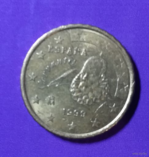 10 евроцентов испания 1999 г