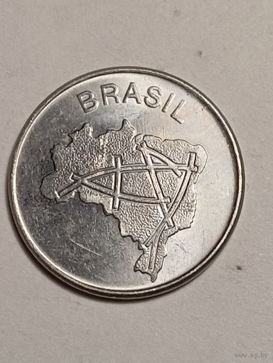 Бразилия 10 Крузейро 1982 года .