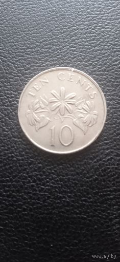 Сингапур 10 центов 1987 г.