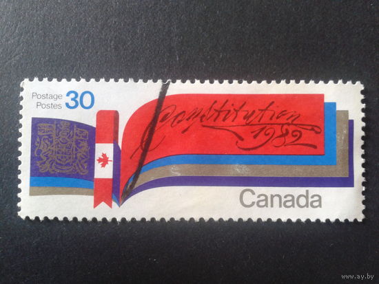Канада 1982 новый флаг и герб