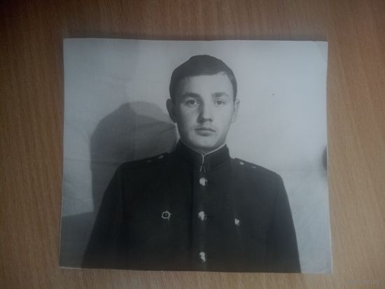 Фотография солдата Советской Армии. 1968 год.