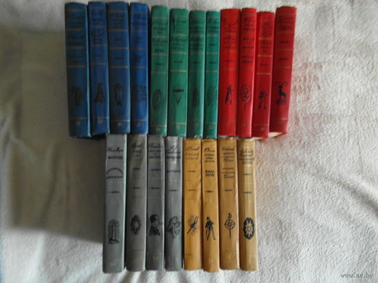 Библиотека приключений 2  комплект 1965-1970 г.