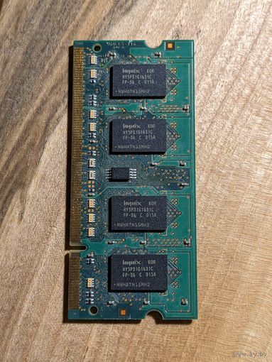 Оперативная память 1GB 2RX16 PC2-6400S-666-12. Для ноутбука: SO-DIMM. Торг!