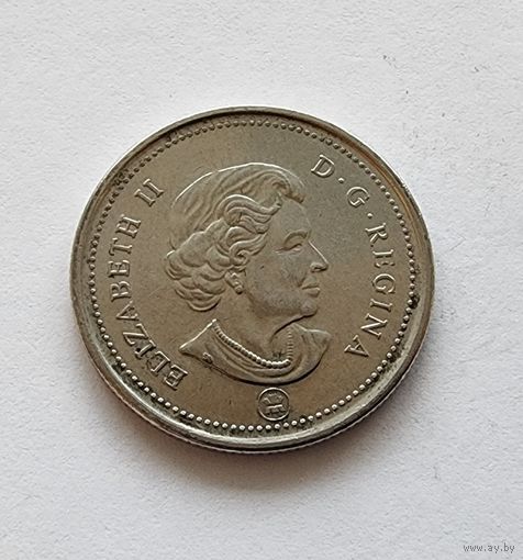 Канада 25 центов, 2012