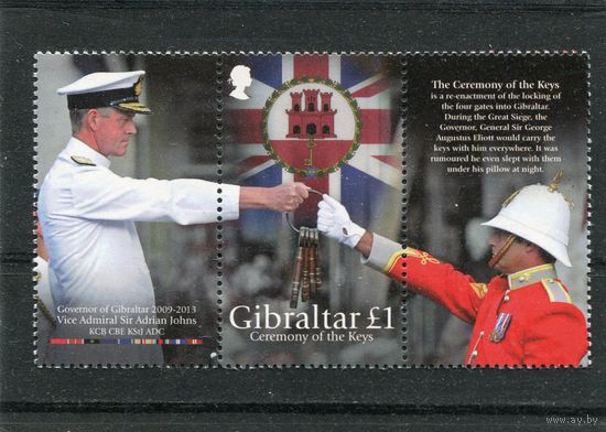 Гибралтар. Церемония открытия в Лондонском Тауэре (церемония ключей)