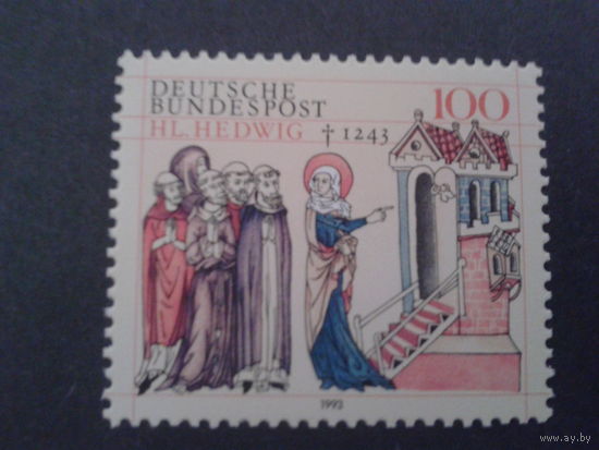 Германия 1993 миниатюра 14 века