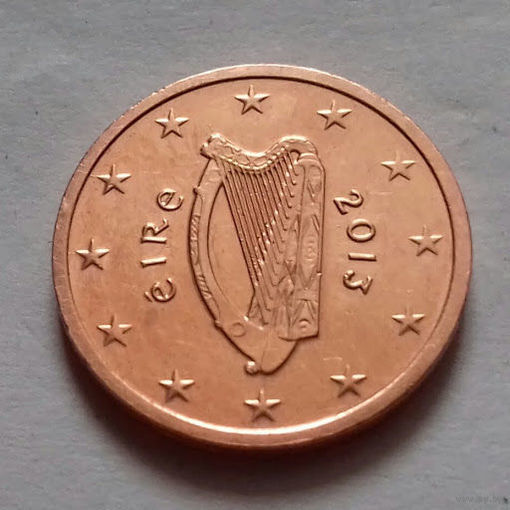 1 евроцент, Ирландия 2013 г., AU
