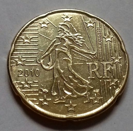 20 евроцентов, Франция 2010 г.