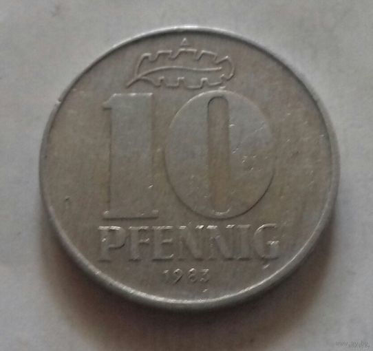 10 пфеннигов, ГДР 1983 г.