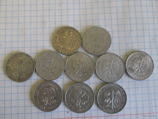 Монеты.Польша.