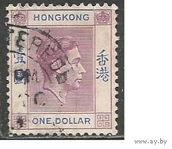 Гонконг. Король Георг VI. 1938г. Mi#155.