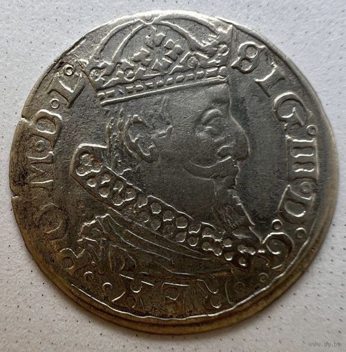 1 грош 1627 года. Литва