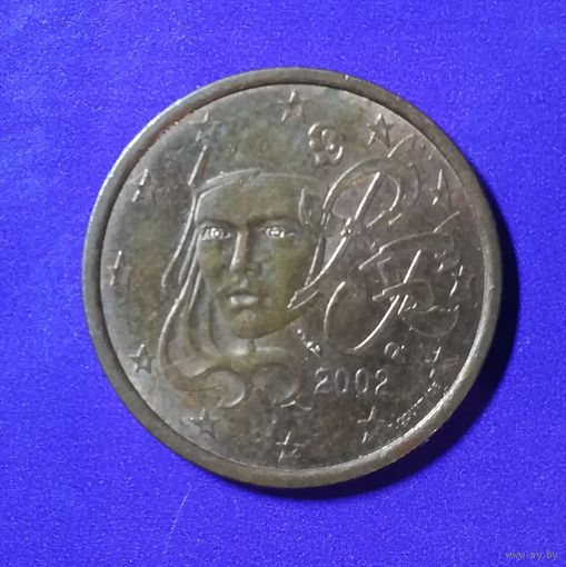 5 евроцентов франция 2002 г