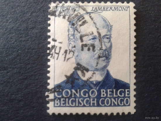 Конго 1947 колония Бельгии персона