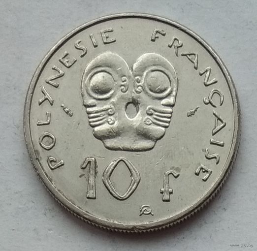 Французская Полинезия 10 франков 1982 г.