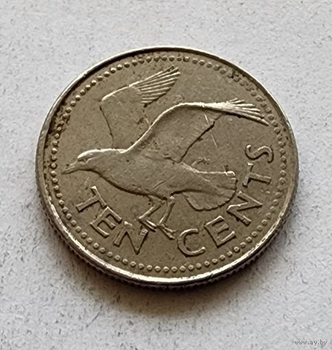 Барбадос 10 центов, 2000