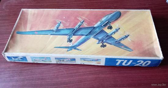 Сборная модель: Ту-20 / Ту-95 ; VEB Plasticart (ГДР) 1/100