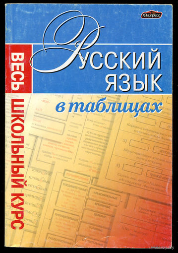 Русский язык. Весь школьный курс в таблицах. (Д)
