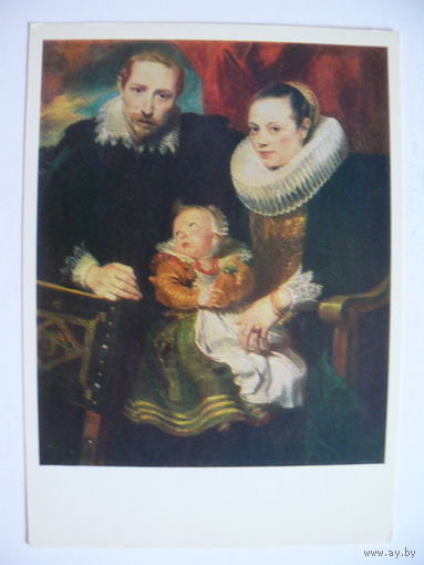 Антонис ван Дейк, Семейный портрет, 1980, чистая.